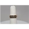 Image 1 : Diamond Band Ring -5 Brilliant Cut Diamonds Approx .15 ct, 14K Yelllow Gold, 5.8 grams
