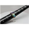 Image 17 : Opal/Diamond/Tanzanite Ring - Black Opal Doublets, 3 Diamonds, Tanzanite 14K, 12.3