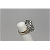Image 10 : Aquamarine & Diamond Ring Approx 22 ct, 20.2 x 15.1x 10.2mm, 26 Round Diamonds Approx .26 ct, 14K Go