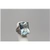 Image 2 : Aquamarine & Diamond Ring Approx 22 ct, 20.2 x 15.1x 10.2mm, 26 Round Diamonds Approx .26 ct, 14K Go
