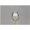 Image 8 : Aquamarine & Diamond Ring Approx 22 ct, 20.2 x 15.1x 10.2mm, 26 Round Diamonds Approx .26 ct, 14K Go