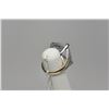 Image 9 : Aquamarine & Diamond Ring Approx 22 ct, 20.2 x 15.1x 10.2mm, 26 Round Diamonds Approx .26 ct, 14K Go