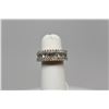 Image 2 : 1.32 ct Diamond Ring - 18 Baguette Diamonds Approx 1 ct, 32 Round Cut Diamonds Approx .32 ct, 10K Go