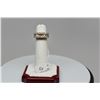 Image 3 : 1.32 ct Diamond Ring - 18 Baguette Diamonds Approx 1 ct, 32 Round Cut Diamonds Approx .32 ct, 10K Go