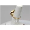 Image 8 : Petaled Flower Diamond Ring - 108 Round Single Cut Diamonds Approx .54 ct (10 diamonds missing), 14K