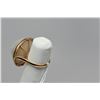 Image 8 : White Cultured Mabe Pearl Ring, 21mm, 14K Yellow Gold, 9.8 g
