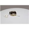 Image 8 : Triple Convex Diamond Ring - 34 Irradiated Blue Diamonds 1.02 ct, 54 Diamonds .54 ct, 14K Wht Gold, 