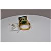 Image 18 : 15 ct Emerald & Diamond Ring - 16.6 x 16  x 9.3mm Square Cut Emerald, 6 Round Brilliant Cut Diamonds