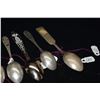 Image 13 : 9 Vintage Sterling Hawaiian Motif Spoons - Various Designs, Some w/Cut-Out Handles