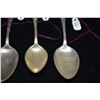 Image 11 : 8 Vintage Sterling Hawaiian Motif Spoons - Various Designs w/Cut-Out Handles