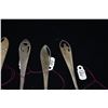 Image 17 : 8 Vintage Sterling Hawaiian Motif Spoons - Various Designs w/Cut-Out Handles