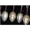 Image 19 : 8 Vintage Sterling Hawaiian Motif Spoons - Various Designs w/Cut-Out Handles