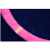 Image 9 : Cylindrical Red Feather Lei - Pauku Style, Dyed Red w/Intermittent Yellow, Good Condition