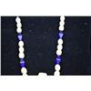 Image 3 : Carved Bead Necklace w/ 3" Palaoa Pendant - Period Reproduction, 7.5-9mm Beads