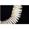 Image 18 : Tooth Necklace w/Braided Cord Tie, 20" Length, Period Reproduction