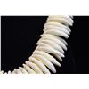 Image 9 : Tooth Necklace w/Braided Cord Tie, 20" Length, Period Reproduction