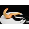 Image 2 : Faux Palaoa Pendant, 3 7/8" Length, Period Reproduction, Black Velvet Tie