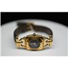 Image 1 : Ladies Gucci Quartz Wristwatch - Yellow Gold-Plated Dial, Operating Condition Unknown, Crystal Worn 