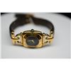 Image 2 : Ladies Gucci Quartz Wristwatch - Yellow Gold-Plated Dial, Operating Condition Unknown, Crystal Worn 