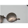 Image 2 : Silver 1883 Quarter Cuff Links - Unmarked Silver