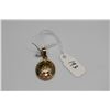 Image 2 : Ming's 14K Rectangle Pendant 17.5 x 12.5mm - Floral & Leaf Motifs, 1.3 g