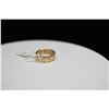 Image 8 : Ming's 14K Gold Band Ring 6.5mm - Floral & Bird Motifs, 14K Yellow Gold, 2.4 g