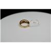Image 8 : Ming's 14K Gold Tapered Band Ring 3.5-7.5mm - Floral & Leaf Motifs, 14K Yellow Gold, 3.4 g