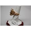 Image 2 : 16.5 ct Round Citrine 14K Gold Ring - 18.1mm x 10.5 Round Citrine, 14K Gold, 14.4 g