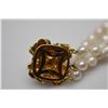 Image 8 : Triple-Row Pearl Bracelet 7" - Cultured Pearls 5.5mm, 18K Clasp w/10mm Tahitian Cultured Pearl, Need