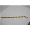 Image 2 : 14K Gold Link Bracelet w/16 Oval Peridots, 6x8mm Each, Approx. 20 ct Total Wt, 12.2 g