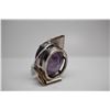 Image 8 : 195 ct Oval Amethyst Pendant - 51x39x24mm, 925 Silver Frame, 85.7 g, Minor Nicks & Scratches, Inclus