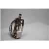 Image 8 : 780 ct Pear-Shaped Pink Quartz Pendant, 80x57x37mm, 925 Silver Frame, 212 g