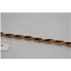 Image 8 : Marquise Garnets Link Bracelet 7 1/8" Length - 16 Garnets 4x8mm Each, 8 ct, 14K Gold 6.4 g