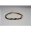 Image 2 : Diamond Tennis Link Bracelet 6 3/8" Length - 47 Diamonds .47 ct Total Wt, 10K Gold, 8.3 g