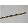 Image 8 : Emeralds & Diamonds Link Bracelet 6 3/4" L - 24 Emeralds (3x4.5mm Each, 4.8 ct), 48 Diamonds .48 ct,