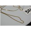 Image 2 : 14K Gold "Zipper" Link Chain, 29.5", Hallmarked PPB