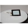 Image 8 : Blue Topaz Pendant - Sterling Silver, Off-Center Rectangular, Topaz 1 1/4" x 7/8"