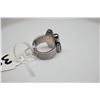 Image 8 : Pearl, Quartz & Garnet Ring (Size 6), Sterling Silver, Oval Rose Quartz, Garnet, Pearl