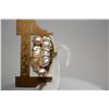 Image 8 : 8-Pearl Ring (Size 5) 1 1/2" x 3/4", Champagne Hues, Handmade Gold Tone Wire Mount