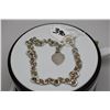 Image 1 : Tiffany & Co. Sterling Silver Link Necklace 16 1/2"