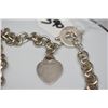 Image 2 : Tiffany & Co. Sterling Silver Link Necklace 16 1/2"
