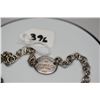 Image 2 : Tiffany & Co. Sterling Silver Link Necklace 15 1/4"