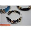 Image 2 : Qty 12 Misc. Alexis Bittar Designer Lucite Bracelets (Various Styles/Colors) and 1 Jade Bracelet