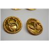 Image 2 : 6 Pairs Designer Fashion Clip Earrings - Chanel etc.