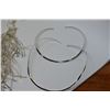 Image 2 : 4 Silver Collar Fashion Necklaces & Silver Drape Necklace