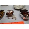 Image 8 : Qty 6 Silver Pendants w/Various Semi-Precious Stones (Amber, Iridized Quartz Crystals, etc.)