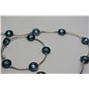 Image 8 : Blue Stone Necklace, Earrings & Bracelet Set & Misc. Earrings, Pendants w/ Stones