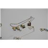 Image 8 : Large Lot of Misc. Necklaces, Earrings, Bracelets, Pendants (Blue Topaz, Amethyst, etc.)