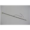 Image 1 : Blue Topaz Link Bracelet - Approx. 7 1/4" Length, Oval Faceted Blue Topaz
