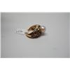Image 7 : Single Pearl Ring w/Amethyst Cluster Setting - 7mm Cultured Pearl